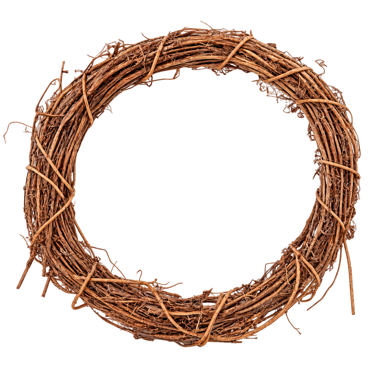Grapevine and willow wreath base